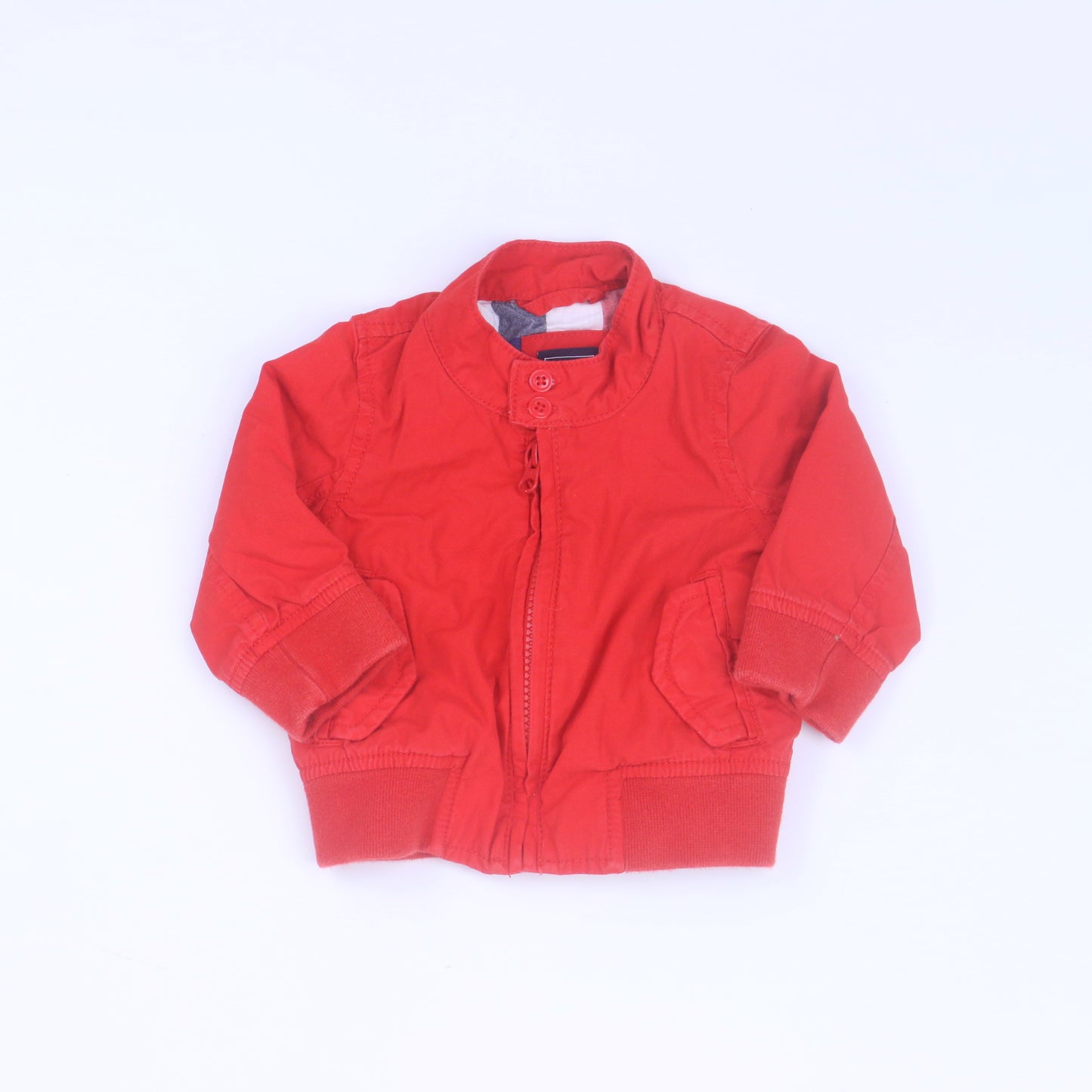 Gap Boys Red Jacket Size: 0-6 Months Red