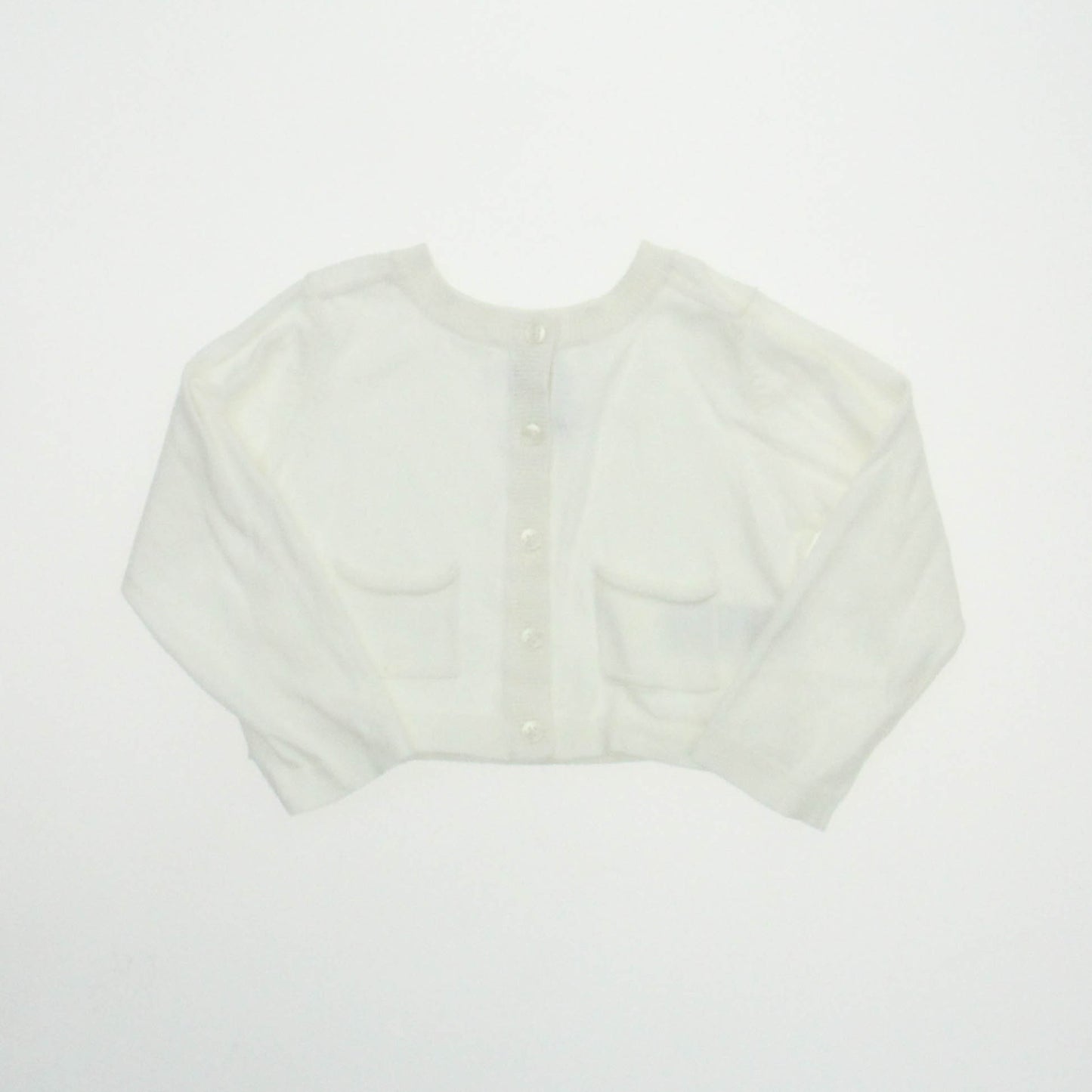 Gap Girls White Cardigan Size: 18-24 Months White