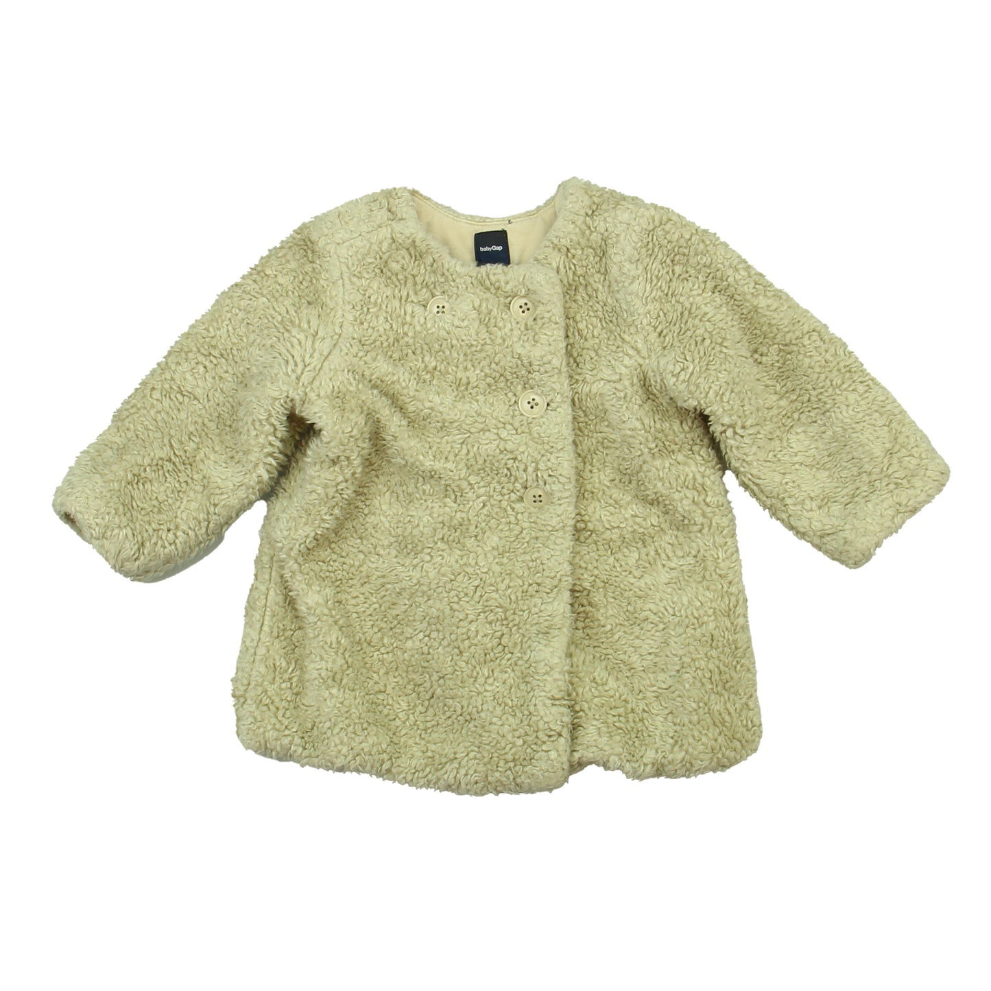 Gap Girls Ivory Jacket Size: 18 Months Ivory