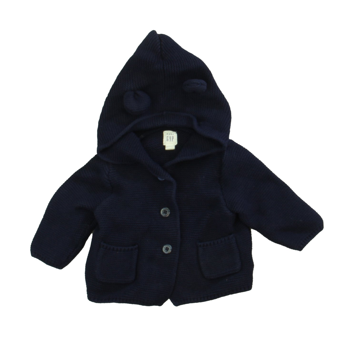Gap Boys Navy Cardigan Size: 3-6 Months Navy