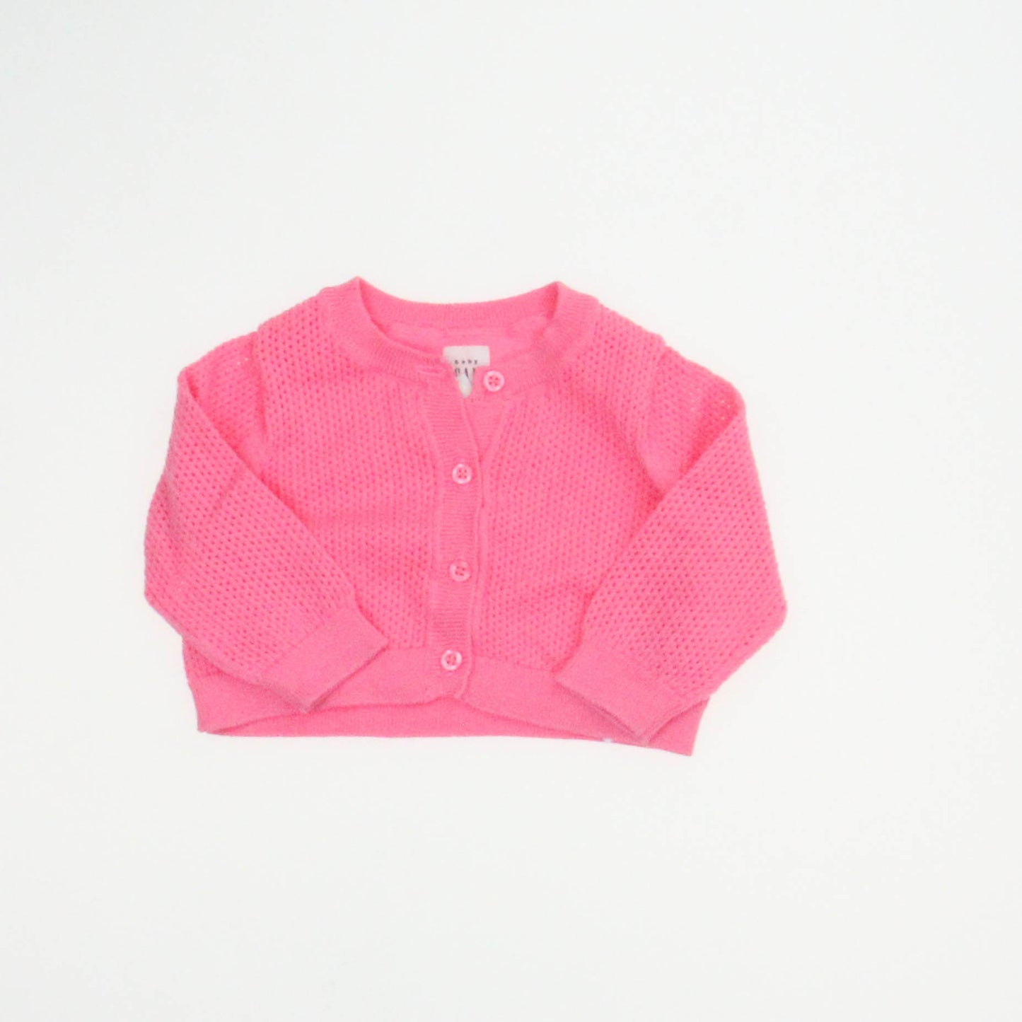 Gap Girls Pink Cardigan Size: 3-6 Months Pink