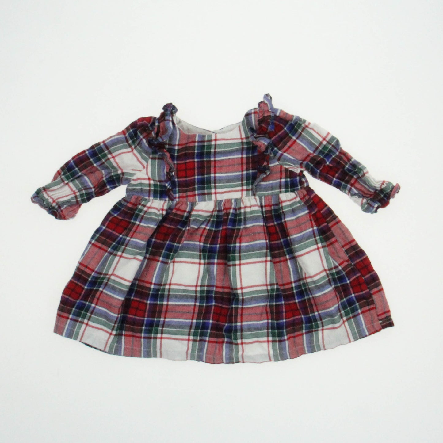 Gap Girls Red | White | Blue Dress Size: 3-6 months Red | White | Blue