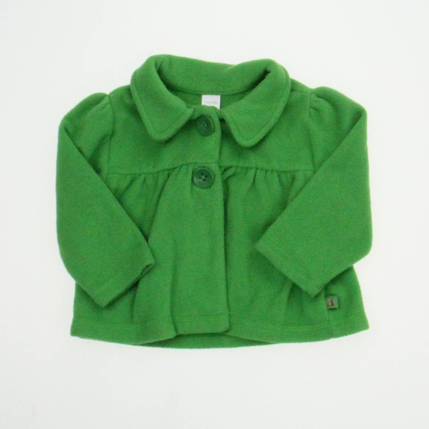 Gap Girls Green Jacket Size: 6-12 Months Green