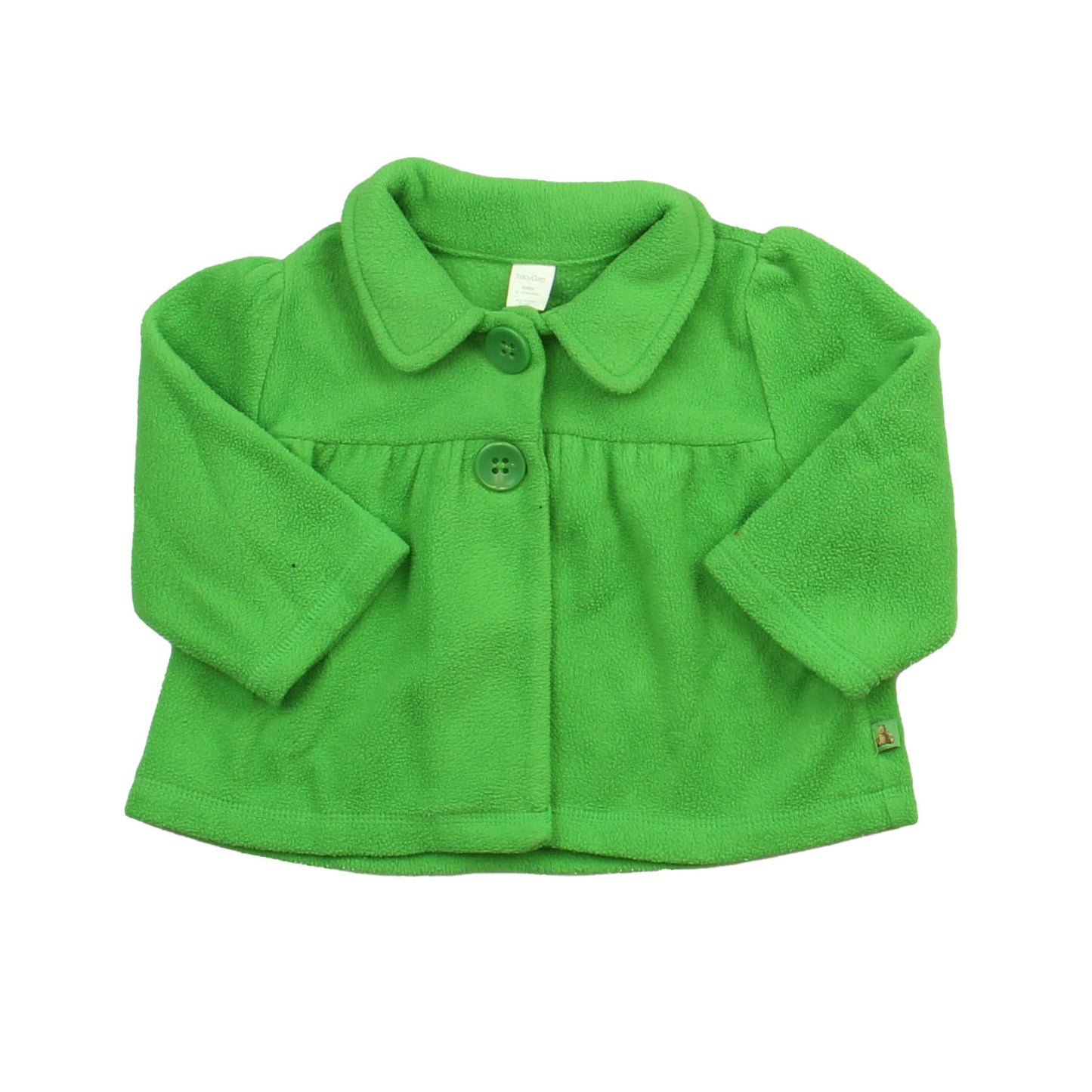 Gap Girls Green Jacket Size: 6 -12 Months Green