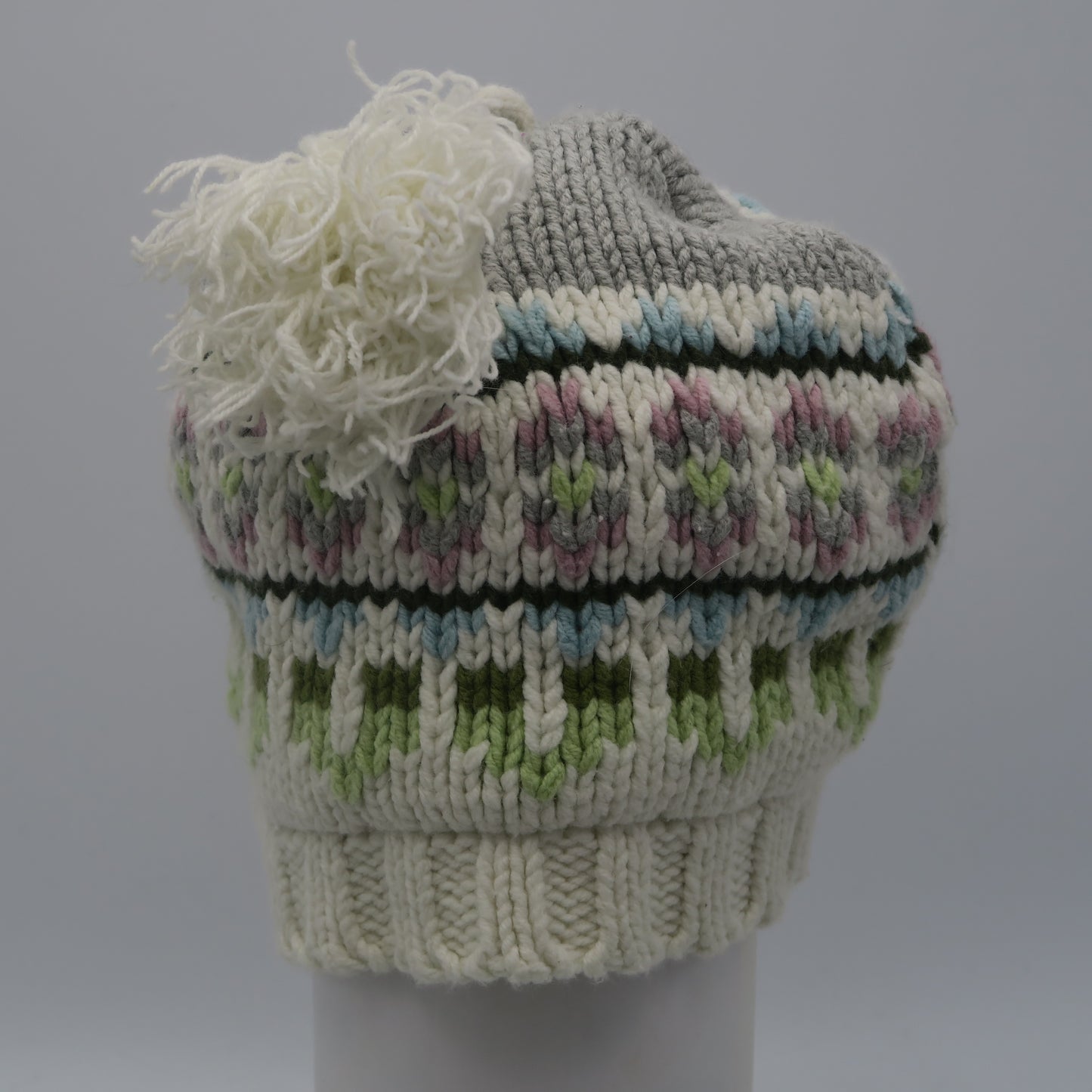 Gap Girls Ivory Winter Hat Size: 6-12 Months Ivory