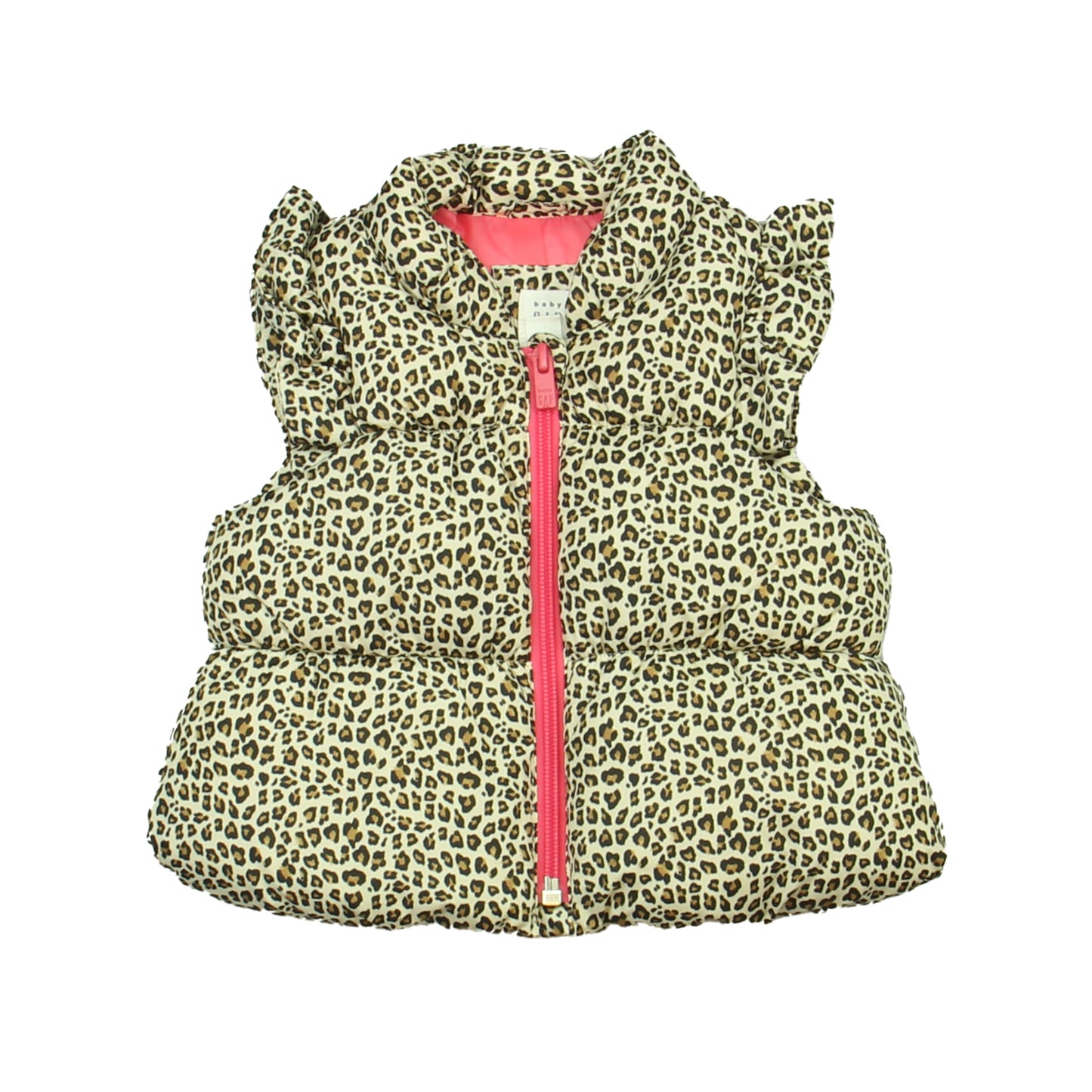 Gap Girls Leopard Vest Size: 6-12 Months Leopard