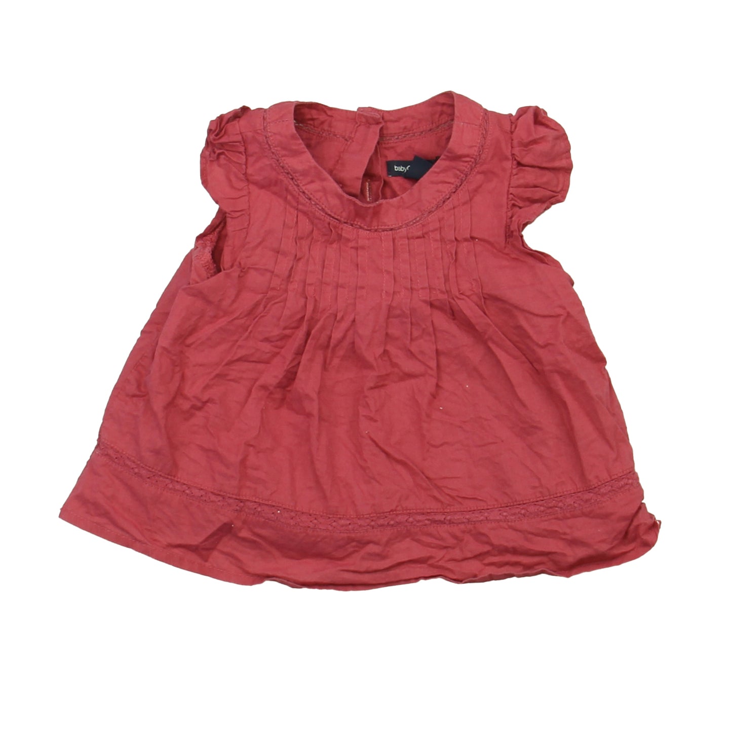 Gap Girls Mauve Blouse Size: 6-12 Months Mauve