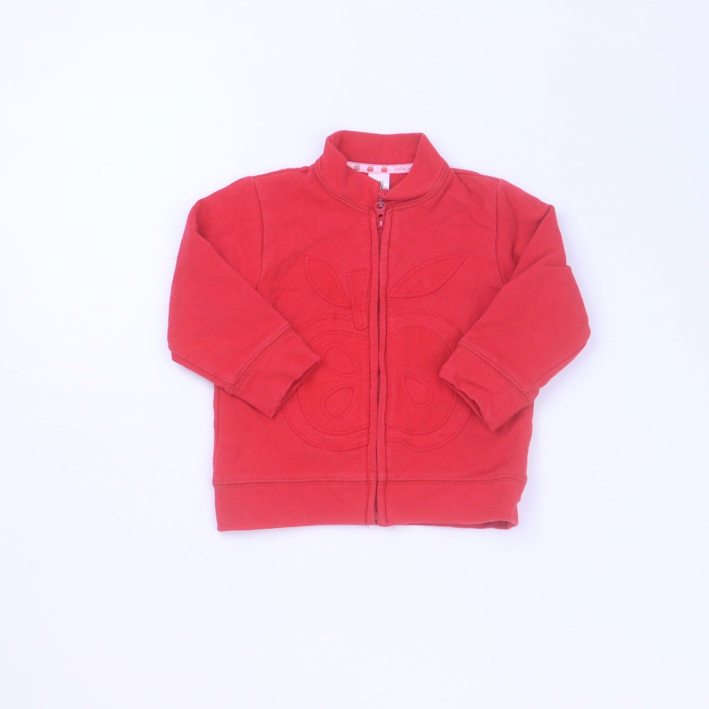 Gap Girls Red Sweatshirt Size: 6-12 Months Red