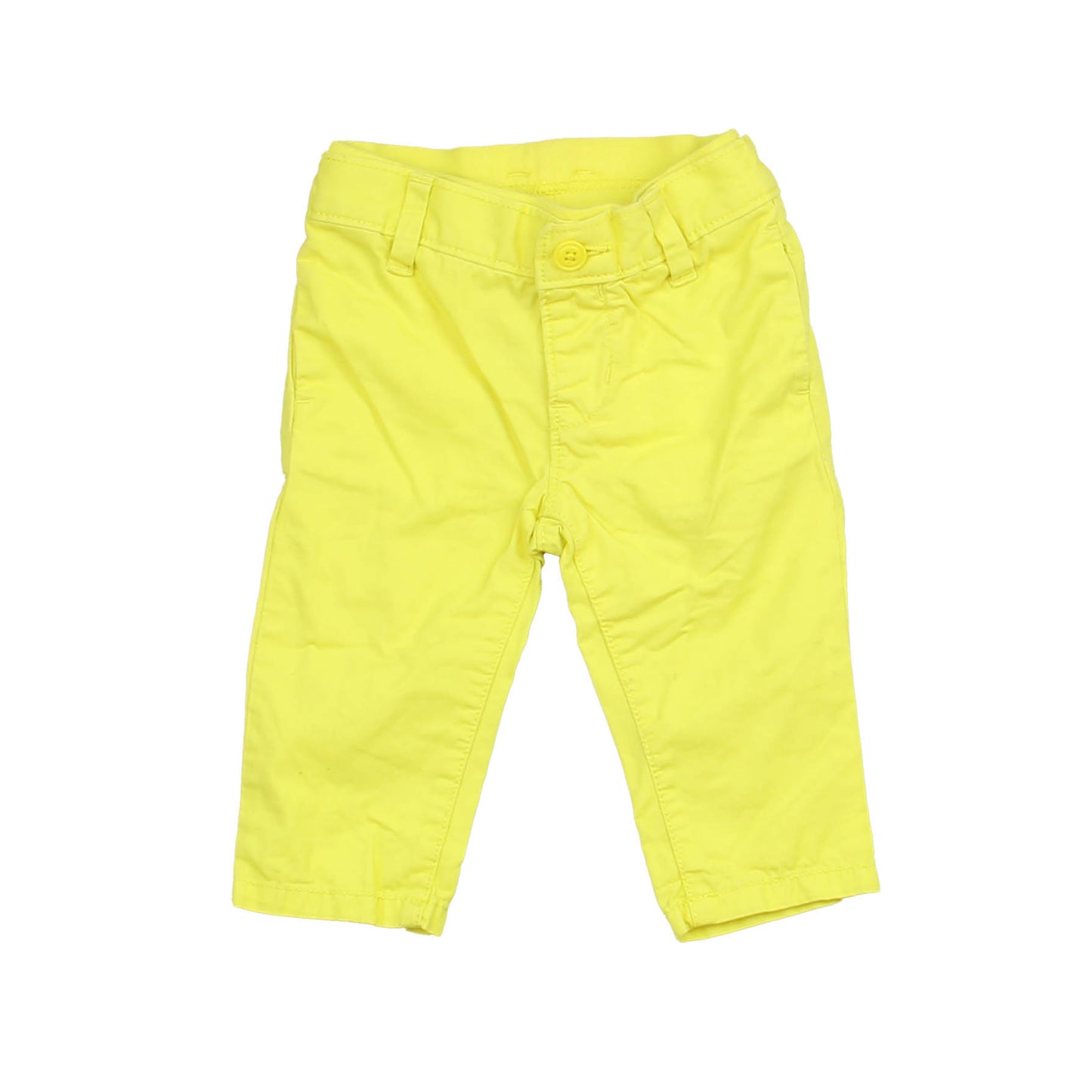 Gap Girls Yellow Pants Size: 6-12 Months Yellow