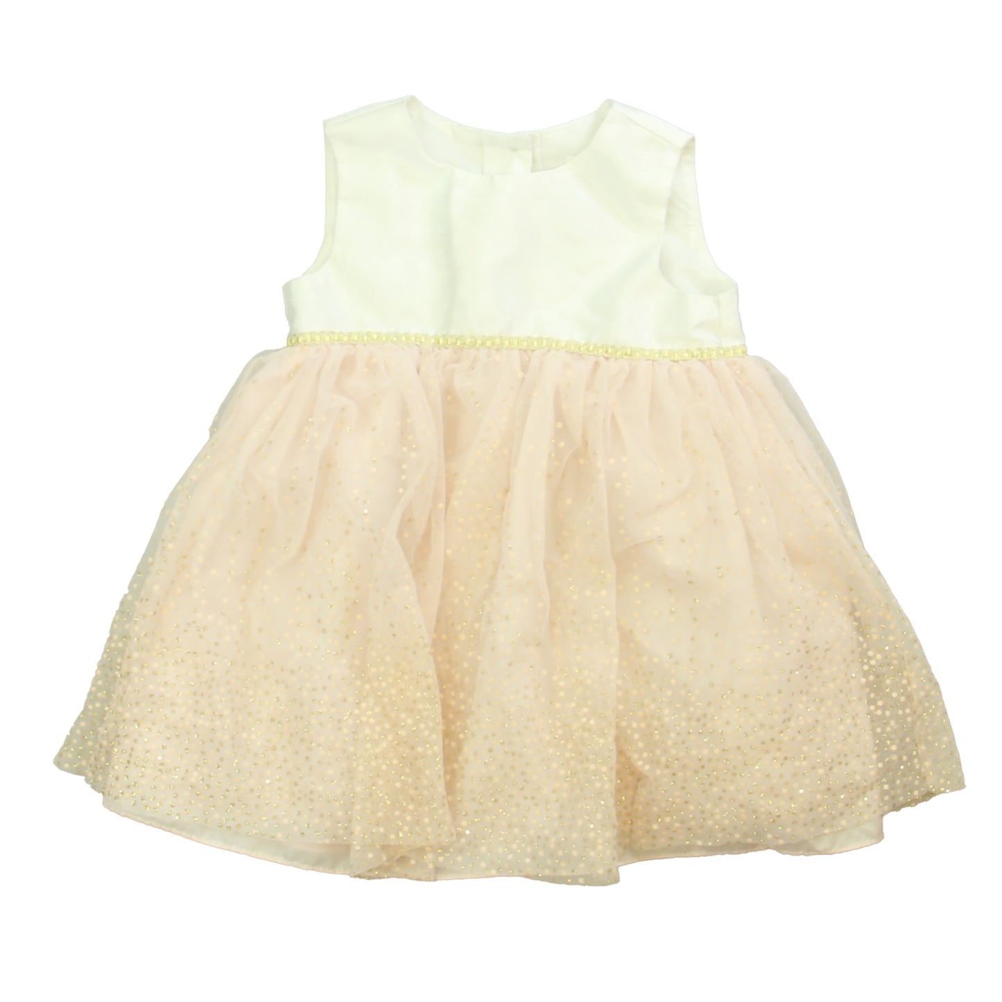 George Girls White | Pink Special Occasion Dress Size: 18 Months White | Pink