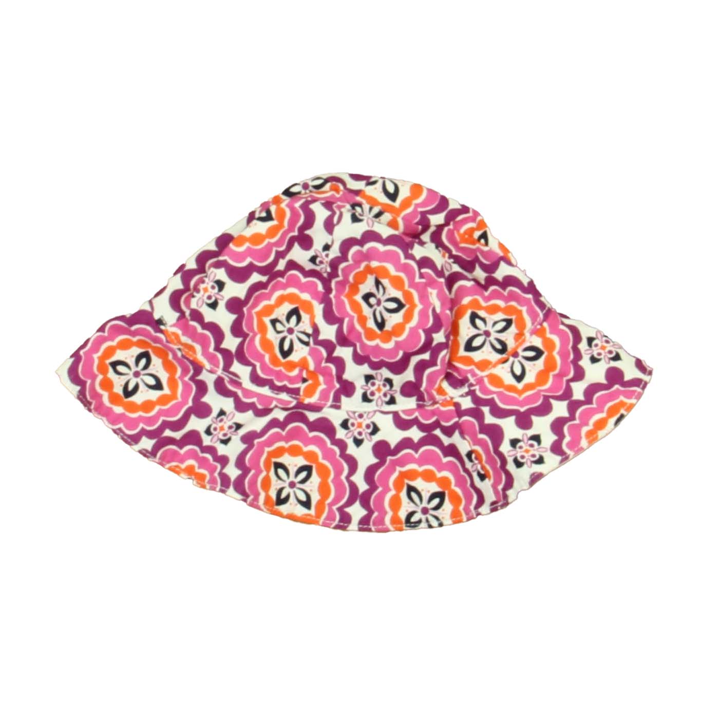 Gymboree Girls Purple | Orange Sun Hat Size: 12-24 Months Purple | Orange