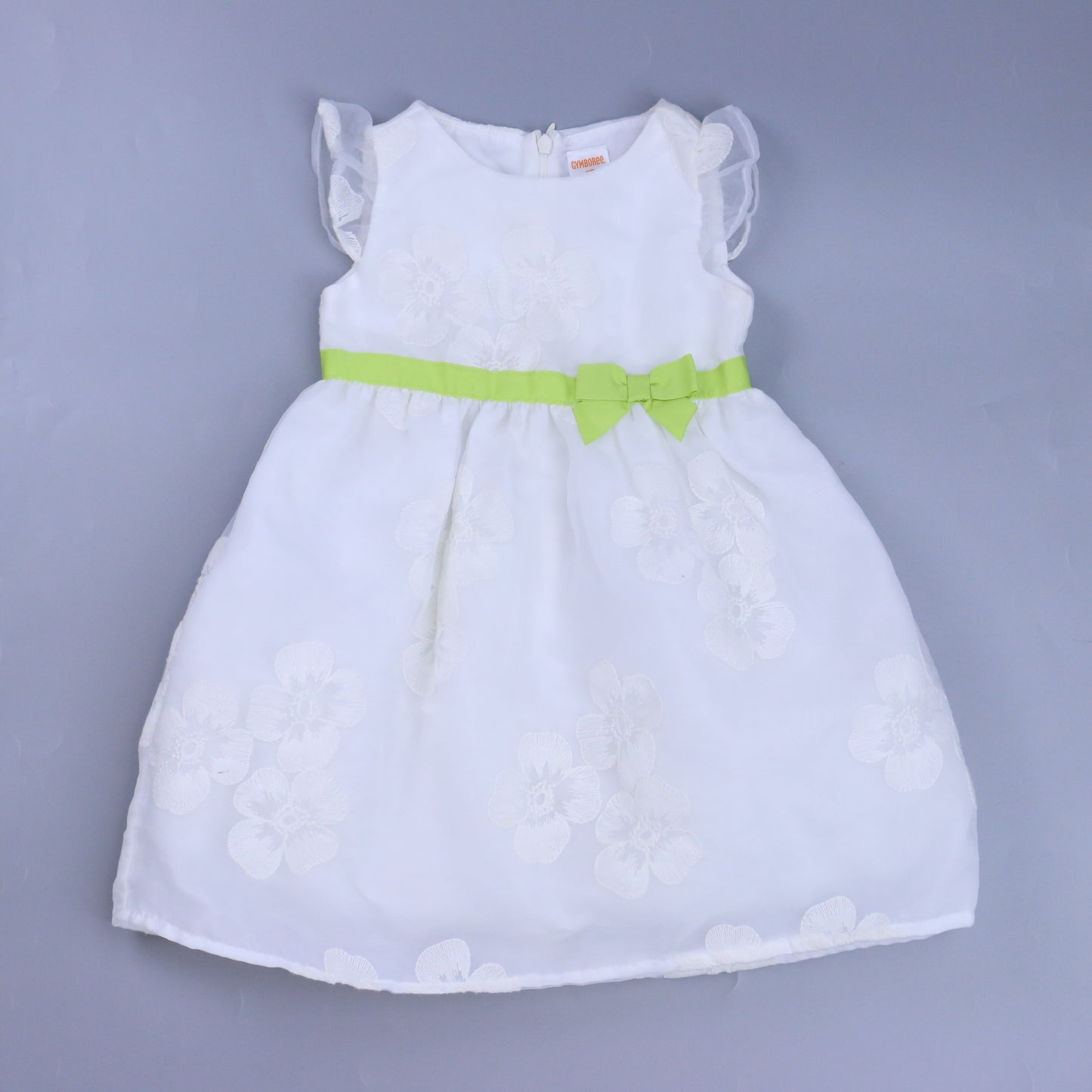 Gymboree Girls White Special Occasion Dress Size: 2T White
