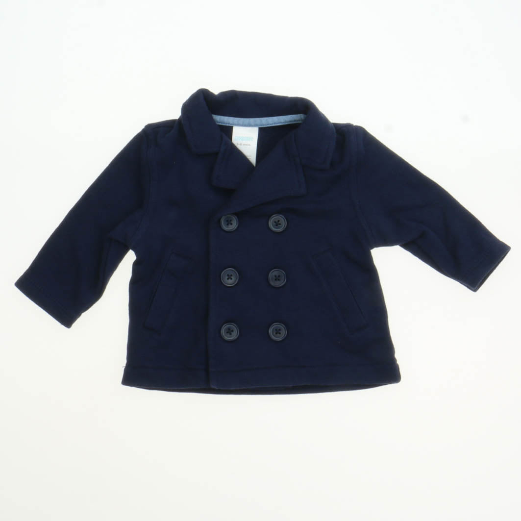 Gymboree Girls Navy Blue Jacket Size: 3-6M Navy Blue