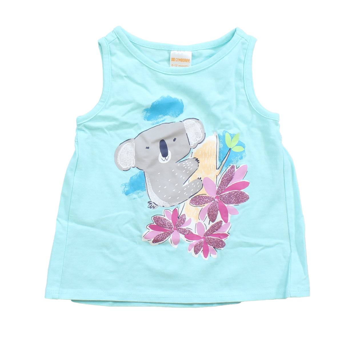 Gymboree Girls Blue | Koala Tank Top Size: 6-12 Months Blue | Koala