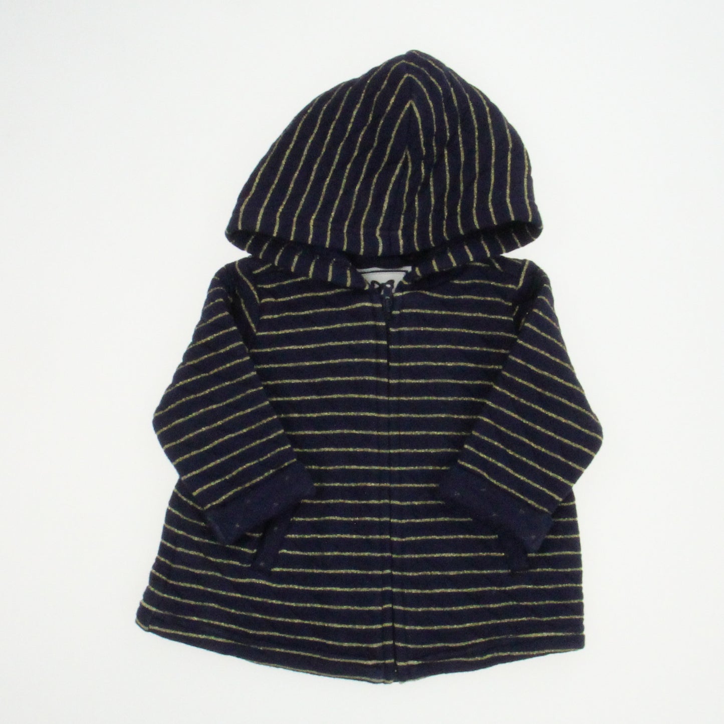 Gymboree Girls Navy Jacket Size: 6-12 Months Navy