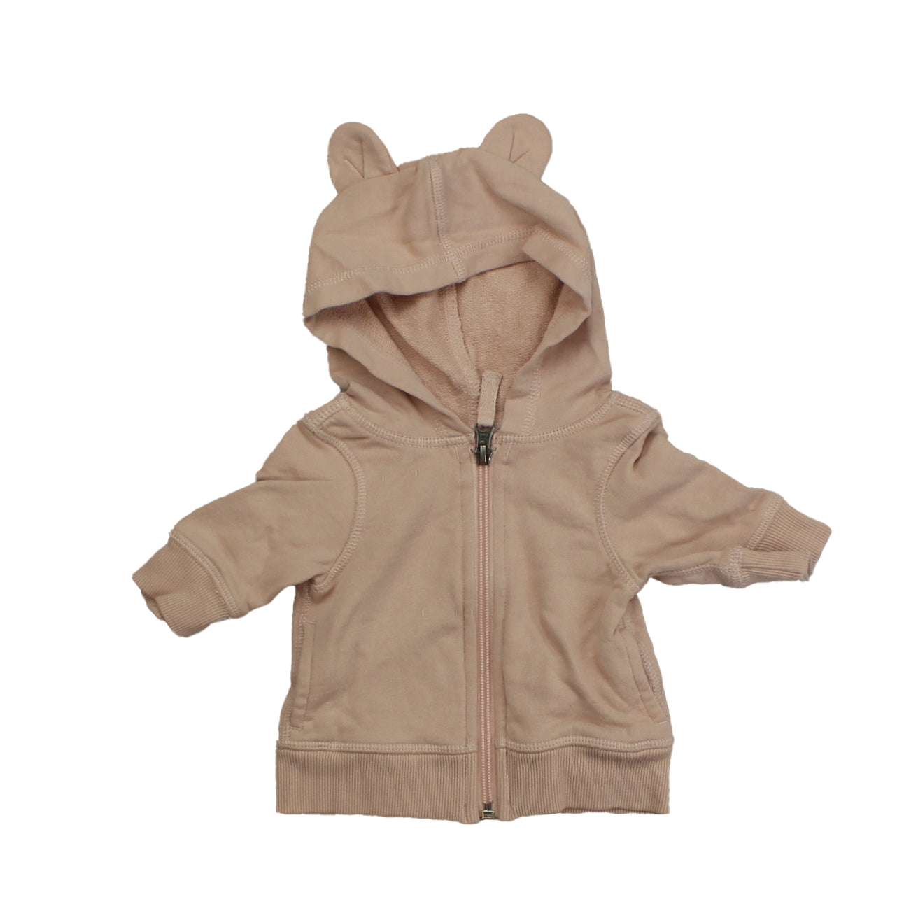 Hanna Anderson Girls Pink Hoodie Size: 0-3 Months Pink