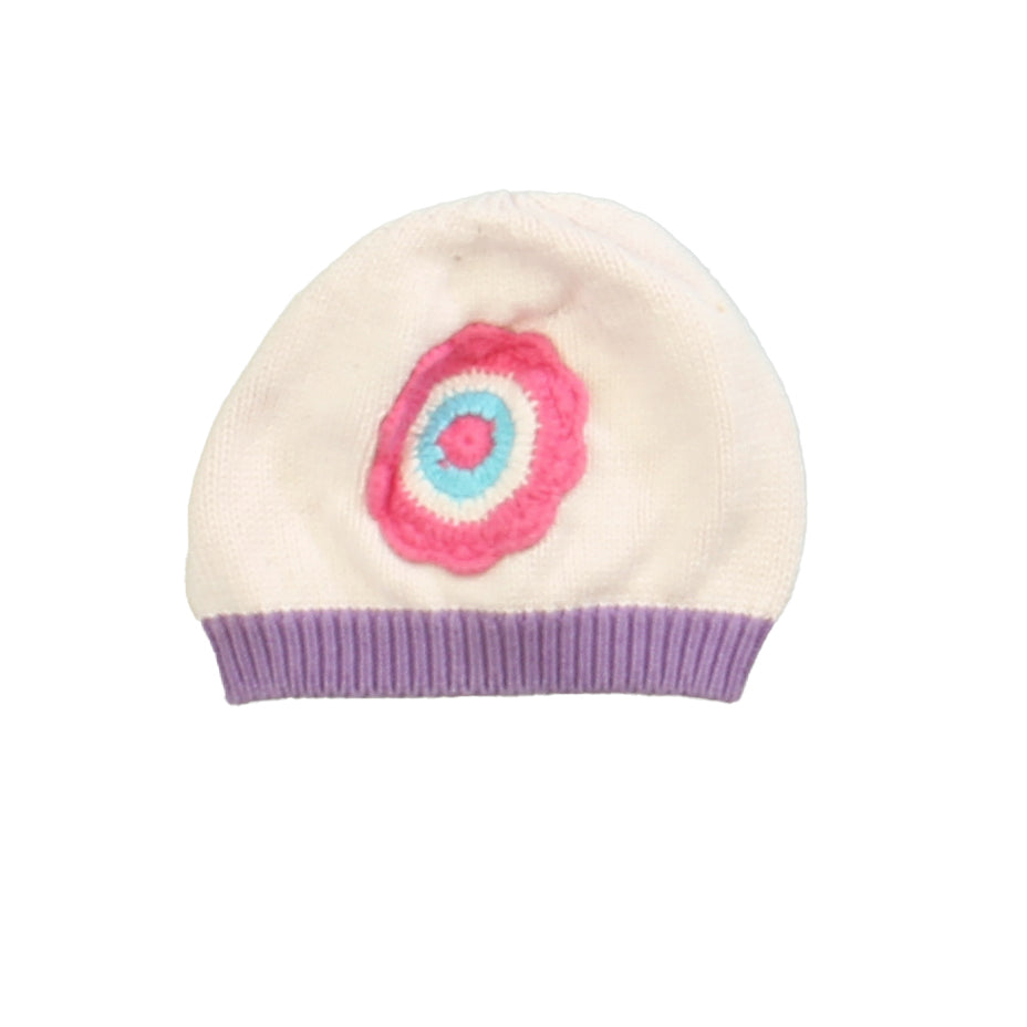 Hanna Andersson Girls Pink | Purple Hat Size: 0-3 Months Pink | Purple
