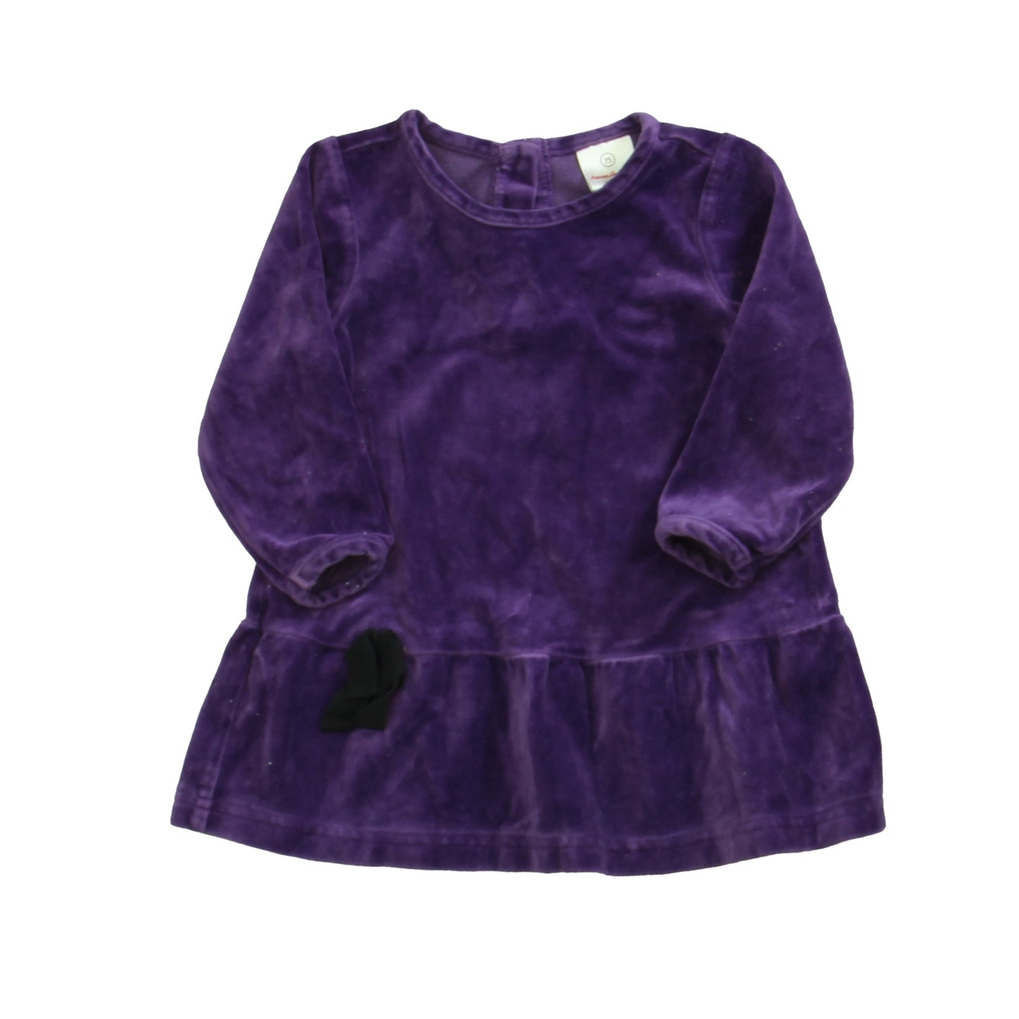 Hanna Andersson Girls Purple Dress Size: 12-18 Months Purple