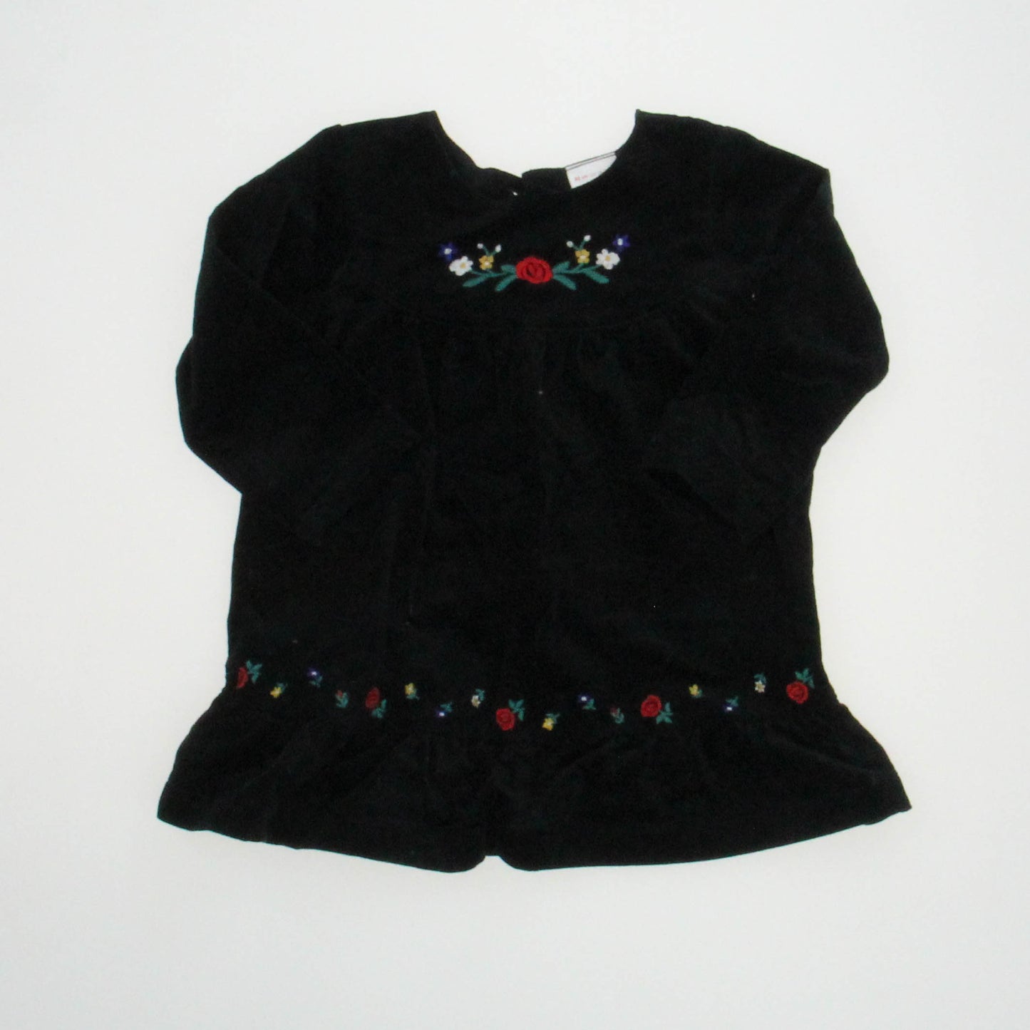 Hanna Andersson Girls Black Dress Size: 18-24 Months Black