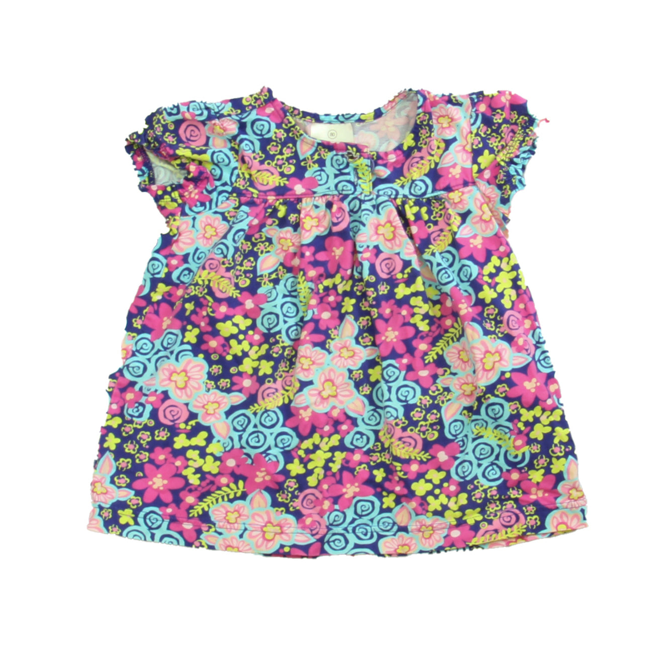 Hanna Andersson Girls Floral Dress Size: 18-24 Months Floral