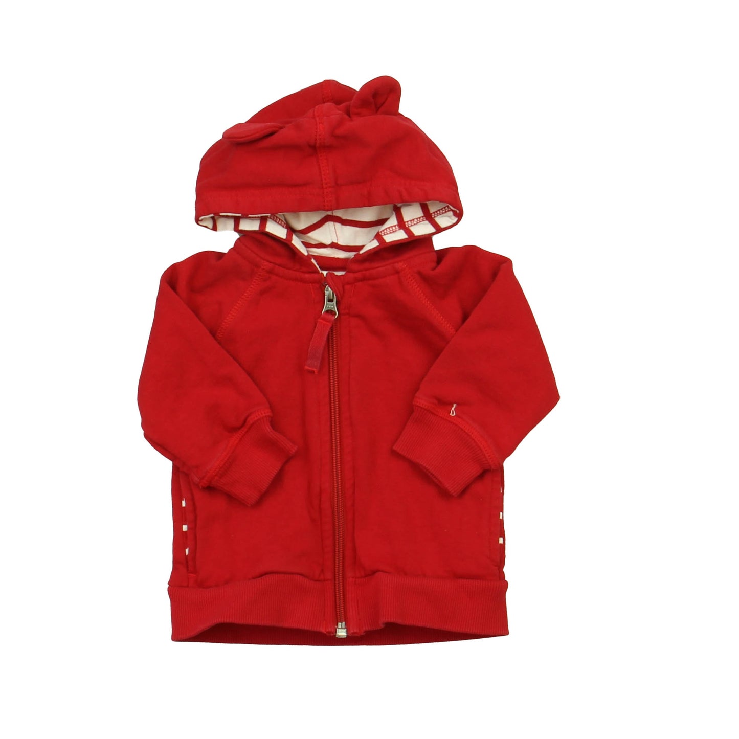 Hanna Andersson Unisex Red Hoodie Size: 6-12 Months Red