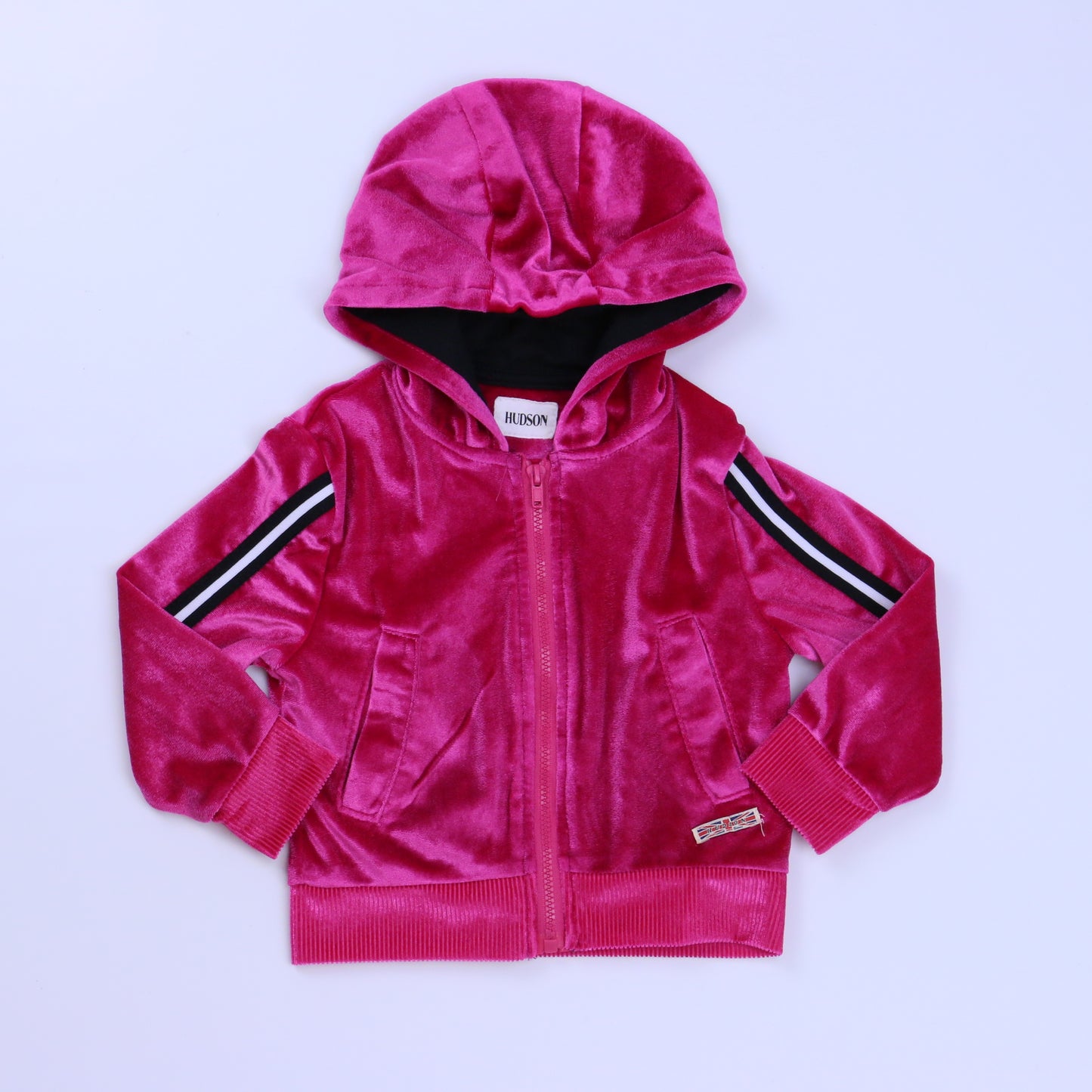 Hudson Girls Pink Jacket Size: 12 Months Pink