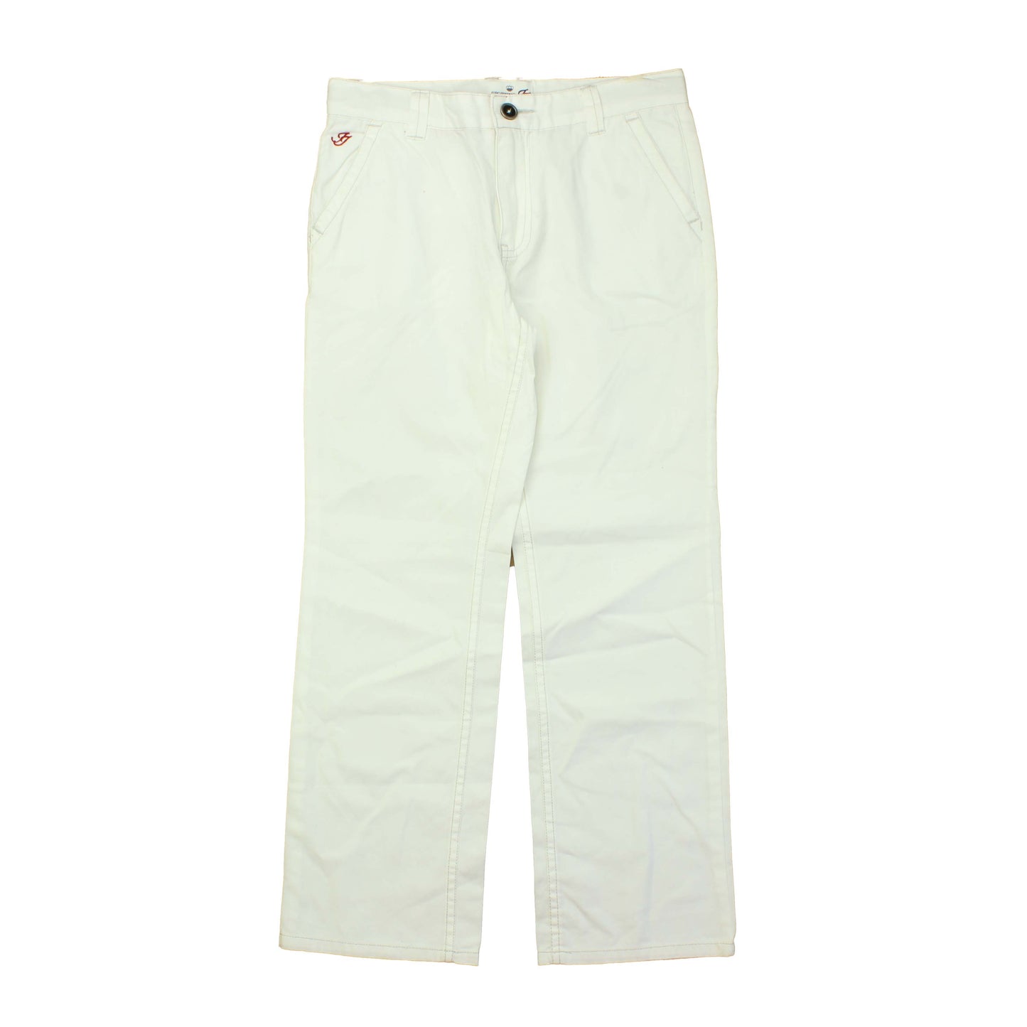 Jacadi Girls White Pants Size: 10 Years White