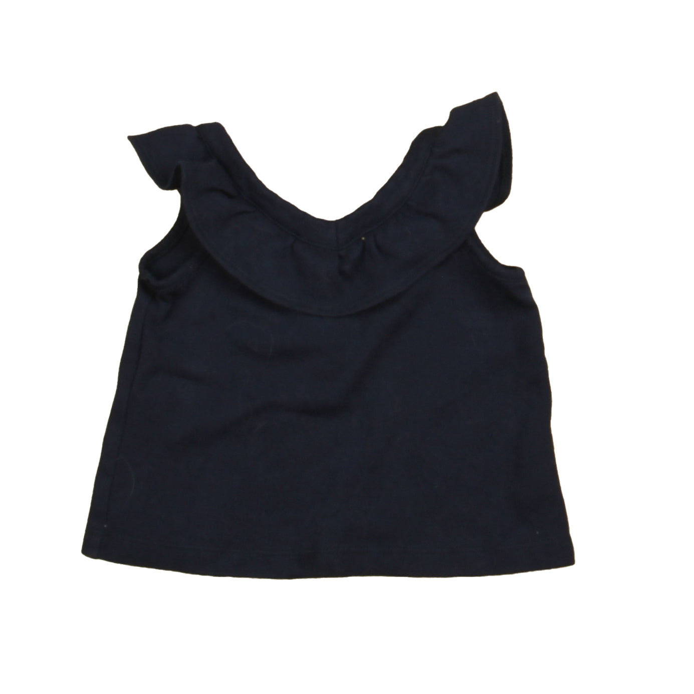 Janie & Jack Girls Navy Tank Top Size: 12-18 Months Navy