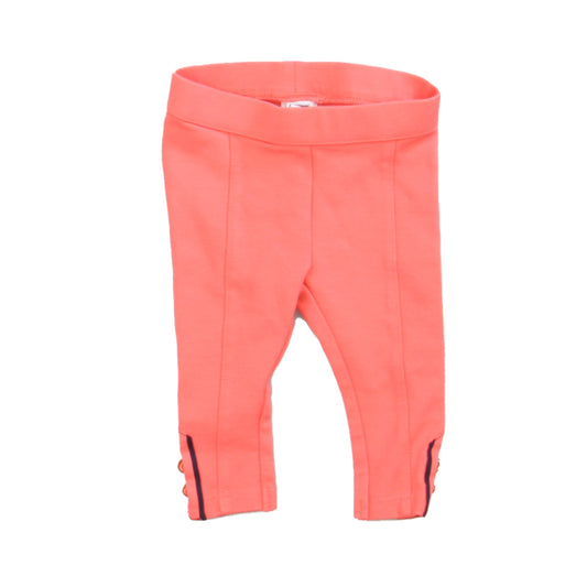 Janie & Jack Girls Coral Leggings Size: 3-6 Months Coral