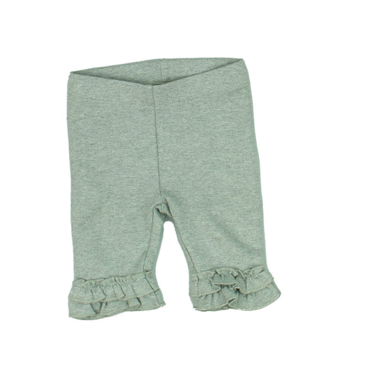 Janie and Jack Girls Gray Leggings Size: 0-3 Months Gray