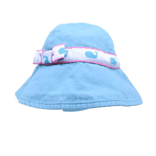 Janie and Jack Girls Teal Hat Size: 0-6 Months Teal