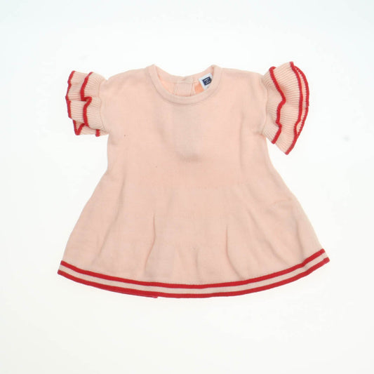 Janie and Jack Girls Pink Sweater Dress Size: 0-3 Months Pink
