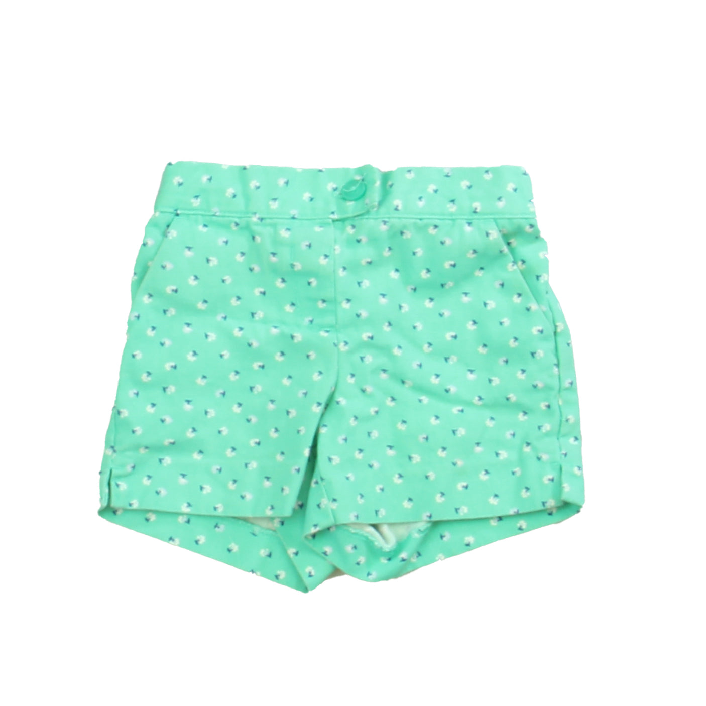 Janie and Jack Girls Green Shorts Size: 12-18 Months Green