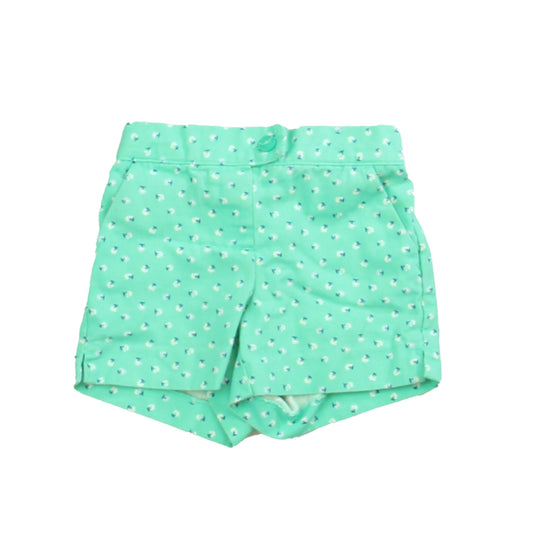 Janie and Jack Girls Green Shorts Size: 12-18 Months Green