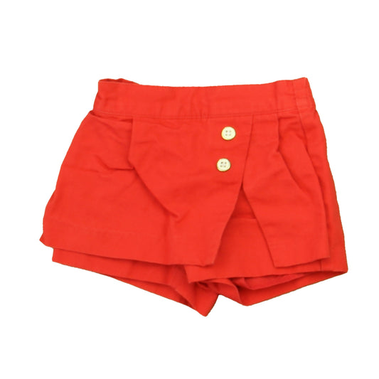 Janie and Jack Girls Red Shorts Size: 12-18 Months Red