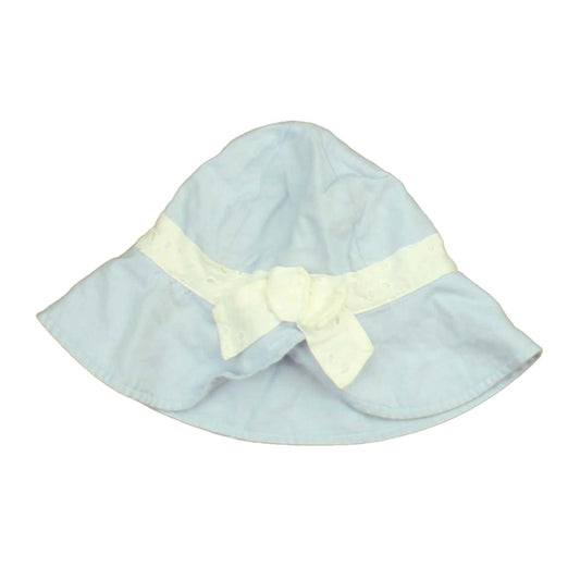 Janie and Jack Girls Blue | White Hat Size: 12-24 Months Blue | White