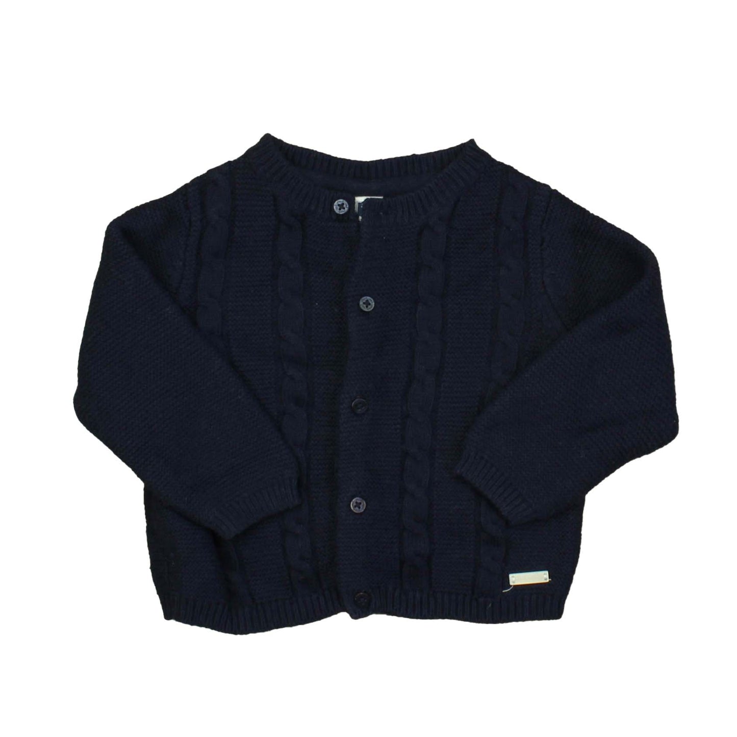 Janie and Jack Boys Blue Cardigan Size: 18-24 Months Blue