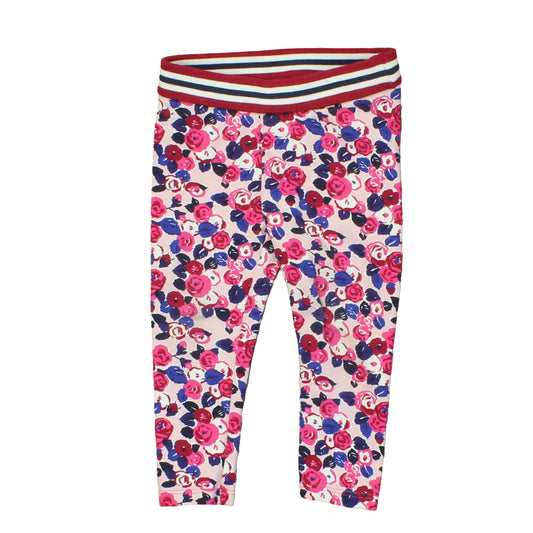 Janie and Jack Girls Red | White | Pink | Blue Leggings Size: 18-24 Months Red | White | Pink | Blue
