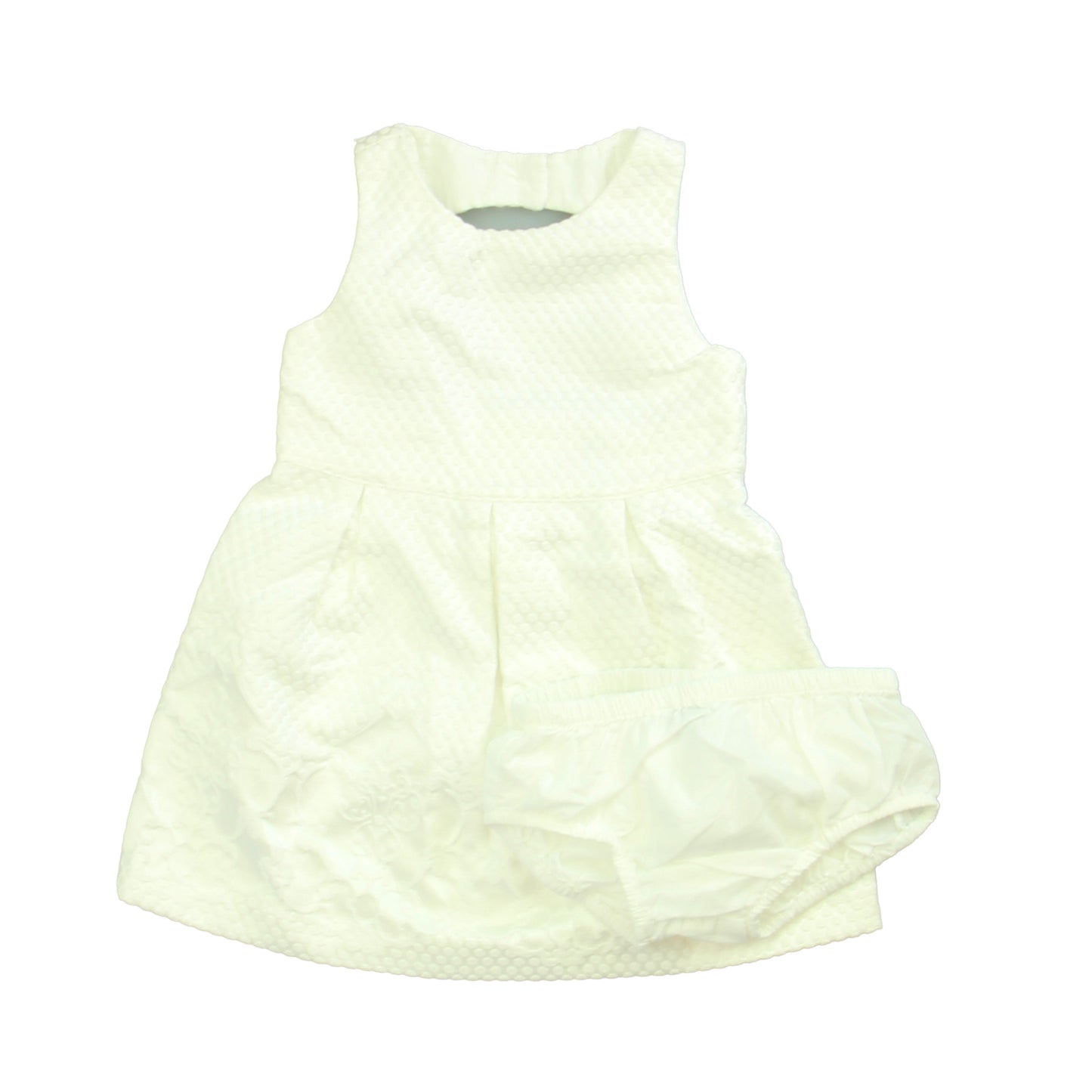 Janie and Jack Girls White Dress Size: 18-24 Months White