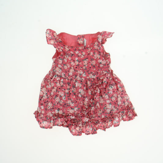 Janie and Jack Girls Pink Floral Dress Size: 3-6 Months Pink Floral