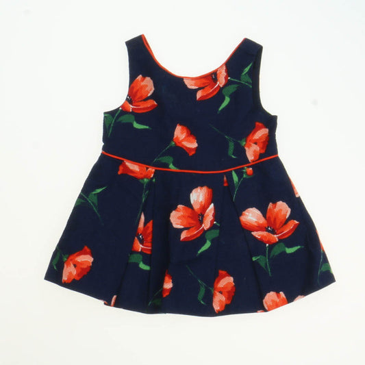 Janie and Jack Girls blue | red Dress Size: 3-6 Months blue | red