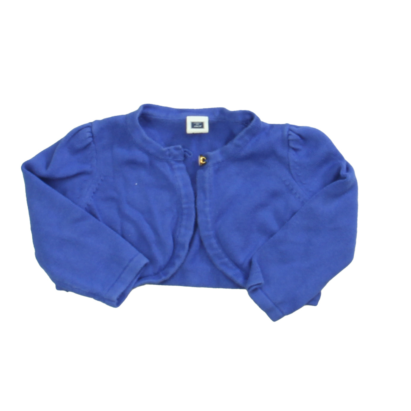 Janie and Jack Girls Blue Cardigan Size: 6-12 Months Blue