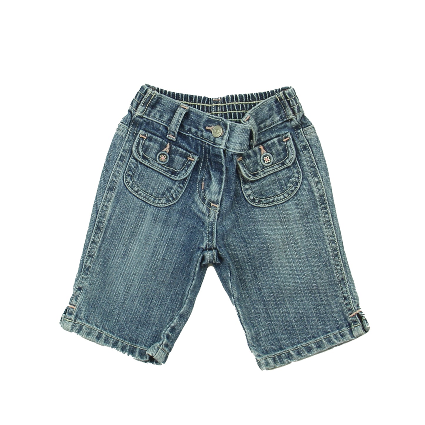 Janie and Jack Girls Blue Jeans Size: 6-12 Months Blue