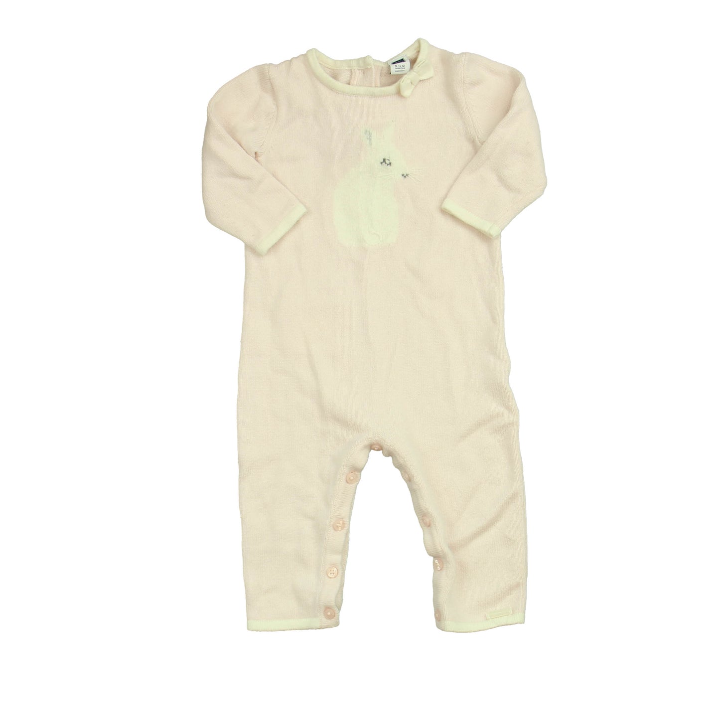 Janie and Jack Girls Pink Long Sleeve Outfit Size: 6-12 Months Pink