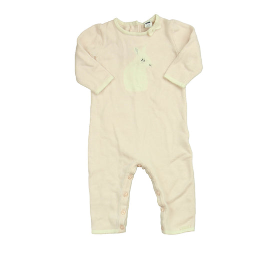 Janie and Jack Girls Pink Long Sleeve Outfit Size: 6-12 Months Pink