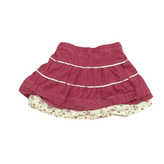 Janie and Jack Girls Purple | White Skirt Size: 6-12 Months Purple | White