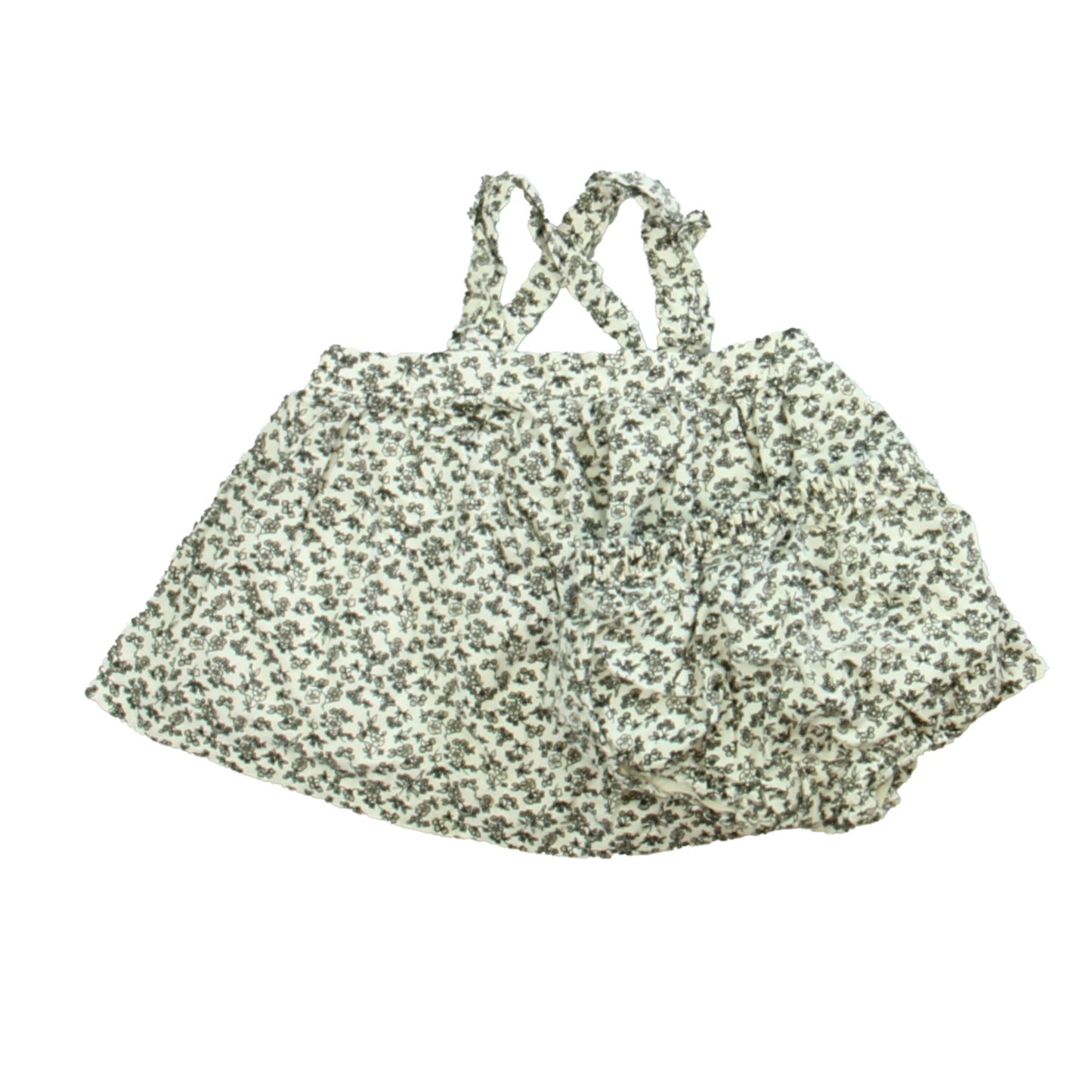 Janie and Jack Girls White | Black Skirt Size: 6-12 Months White | Black