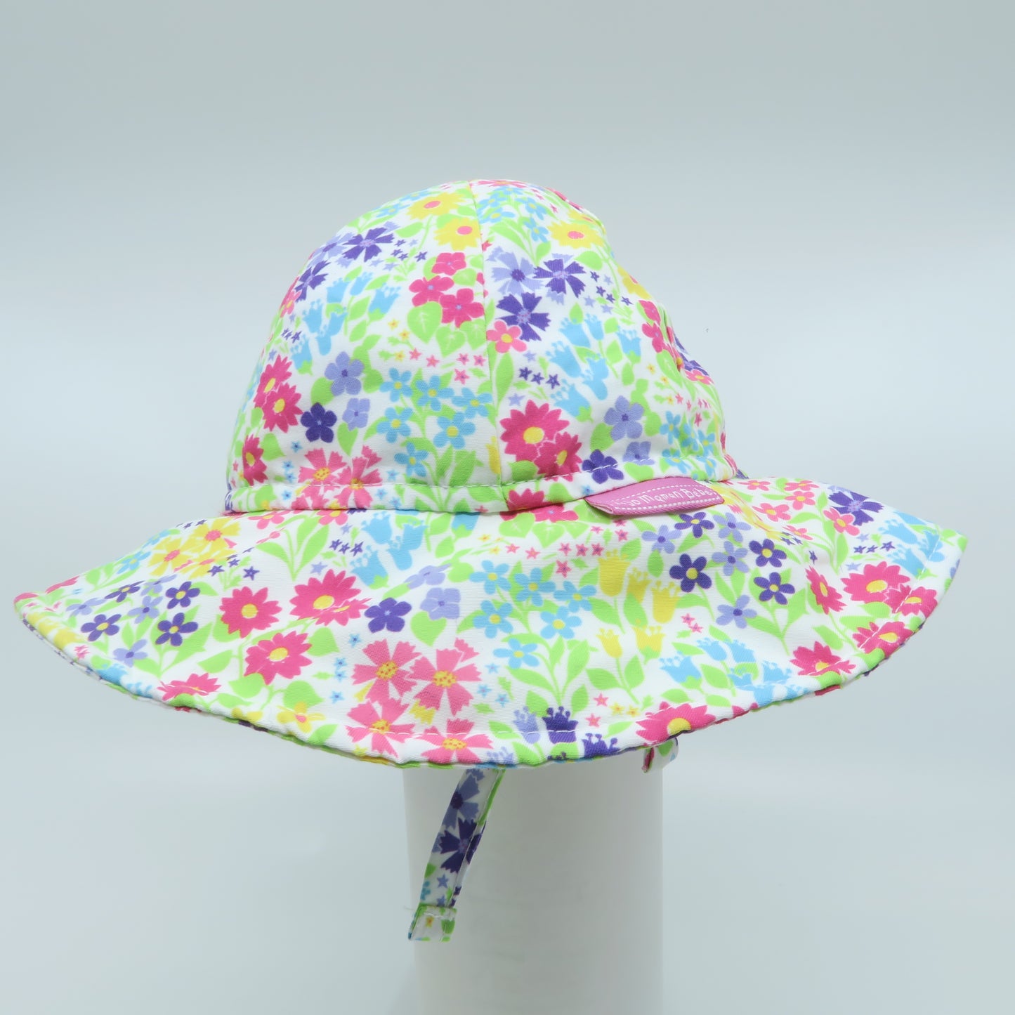 JoJo Maman Bebe Girls Floral Sun Hat Size: 0-6 Floral
