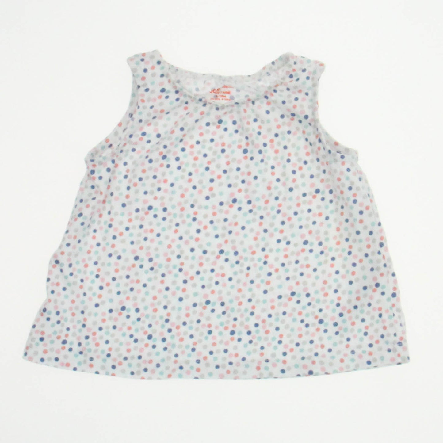 Joe Fresh Girls White | Dots Dress Size: 6-12 Months White | Dots