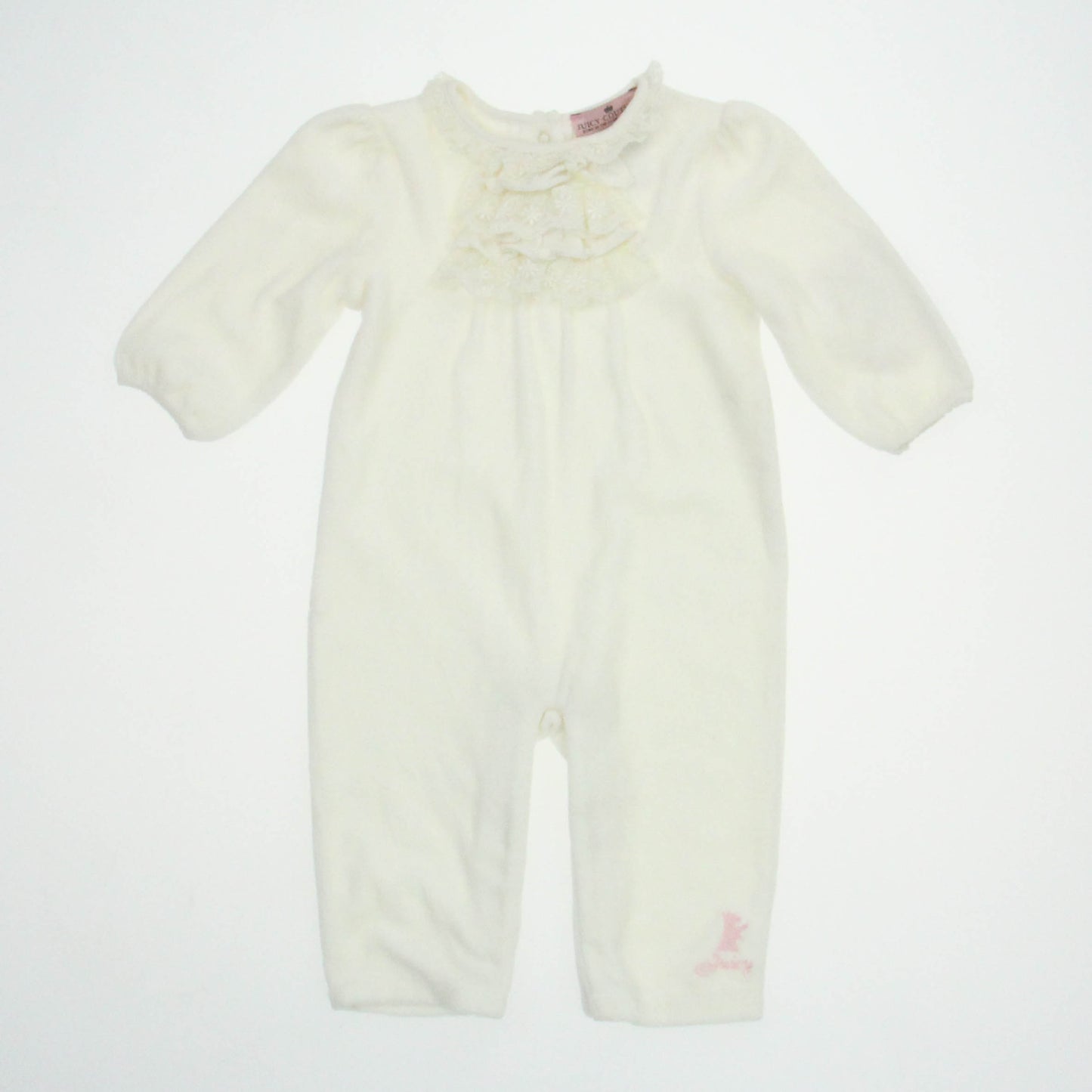 Juicy Couture Girls White Long Sleeve Outfit Size: 3-6 Months White